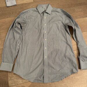 BROOKS BROTHERS MENS REGENT LONG SLEEVE BUTTON SHIRT 15 1/2 -35 NON IRON